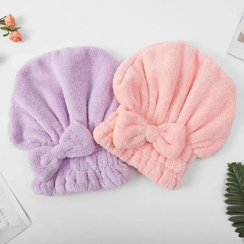 NATRAVOR™ Quick-Dry Microfiber Hair Towel Wrap