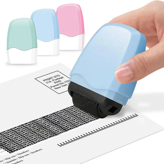 NATRAVOR™ Privacy Roller Stamp – Identity Protection for Mail & Labels